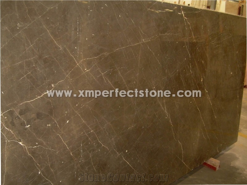 Polished Big Slab Luciano Marron/China Bronze Armani/Lucciano Marron Marble