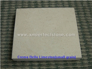 Polished Limestone Crema Bella Limestone with Small Grain
