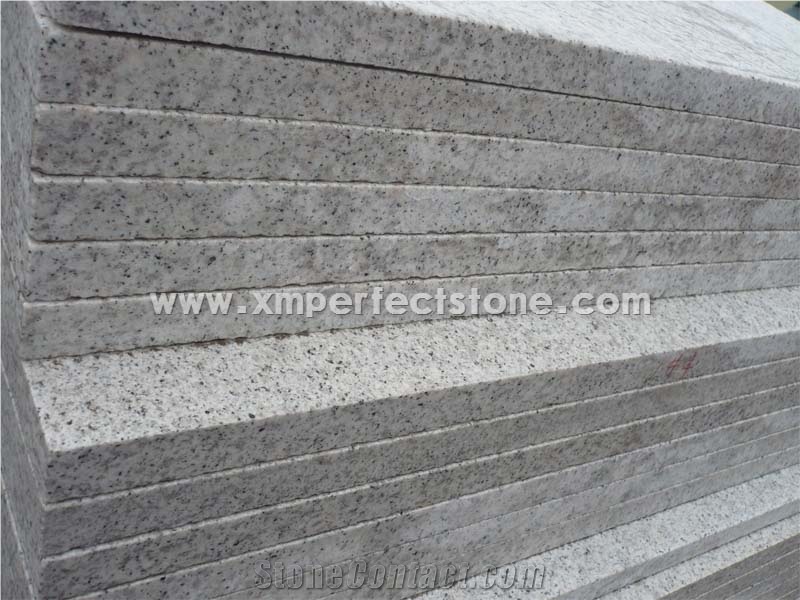 Polished Shandong White Granite/G358 Granite/Sesame White Granite Tiles/Slabs/Small Slabs