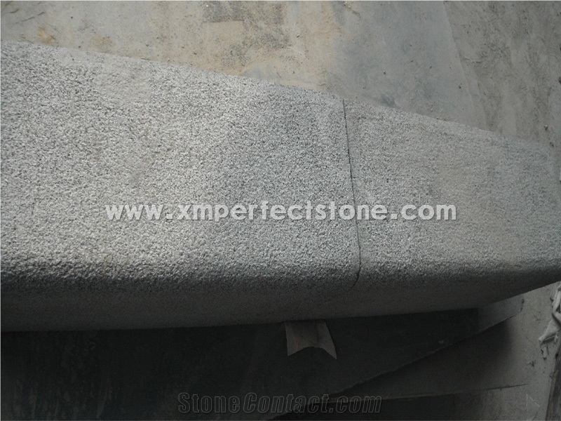 Sawn Cut/Flamed/Bush-Hammered Kerbstone for G654 Granite& Padang Dark Granite