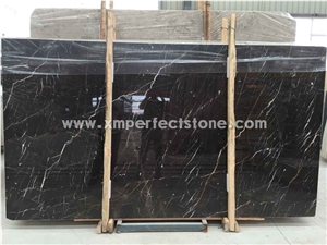 St Laurent Chinese Marble/Nero St Laurent Polished Slabs&Tiles for Wall Tiles