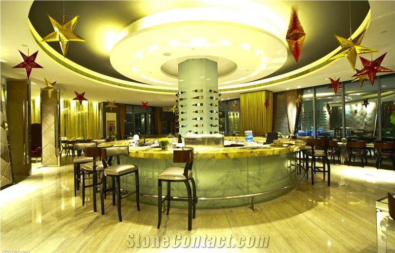 Acrylic Solid Surface Led Bar Artificial Marble Bar Counter Home Bar Furniture