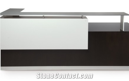 Acrylic Solid Surface Modern Design Reception Desk