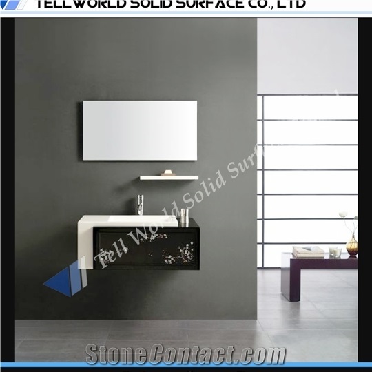 Acrylic Solid Surface Unique Custom Lowe Bathroom Basin