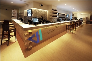 Artificial Stone Commercial Good Quality Luxury Design Bar Counter Disco Bar Counter