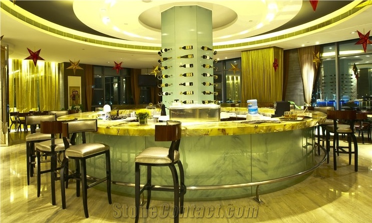 Best Choose Multiple Perspectives Design Artificial Stone Bar Counter