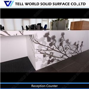 Hot Sale Modern and Unique Reception Table High Quality Reception Desk