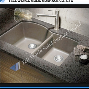 Kitchen Bench Tops Stone Acrylic Solid Surface Sink Countertop