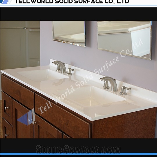 Kitchen Bench Tops Stone Acrylic Solid Surface Sink Countertop