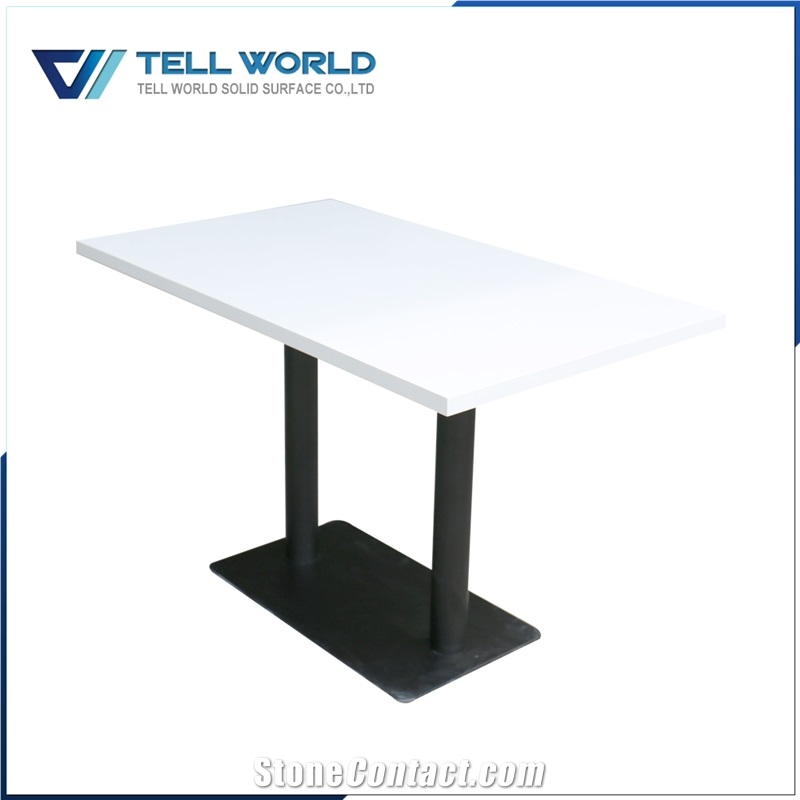 Manufacturer Of Corian Furniture Dining Table with High Quality and Competitive Price