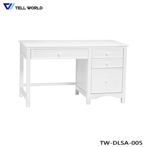 Promotion Matte Finish White Corian Material Work Table Top with Soild Base Support