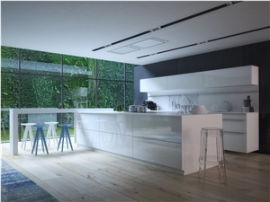 Quartz/Marble/Modified Acrylic Custom Design and Color Private Kitchen Bar