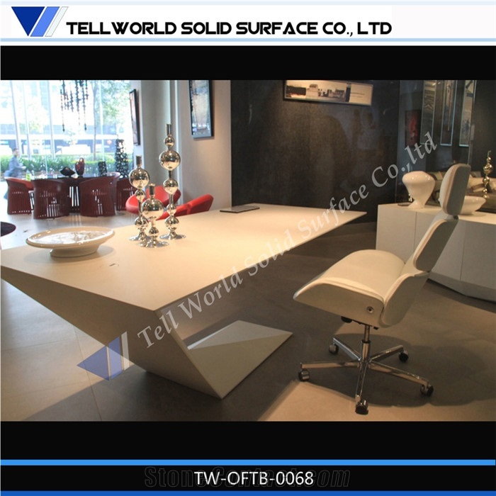 Tell World Factory Direct Simply Design Corian Desk Top