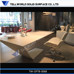 Tell World Factory Direct Simply Design Corian Desk Top