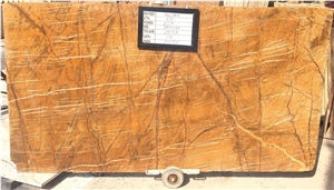 Rainforest Gold Marble, India Yellow Marble Slabs & Tiles
