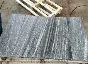China Factory Grey Granite G302 Nero Santiago Wood Vein Biasca Gneiss Landscape Polished Flamed Slabs Tiles Natural Paving Stone