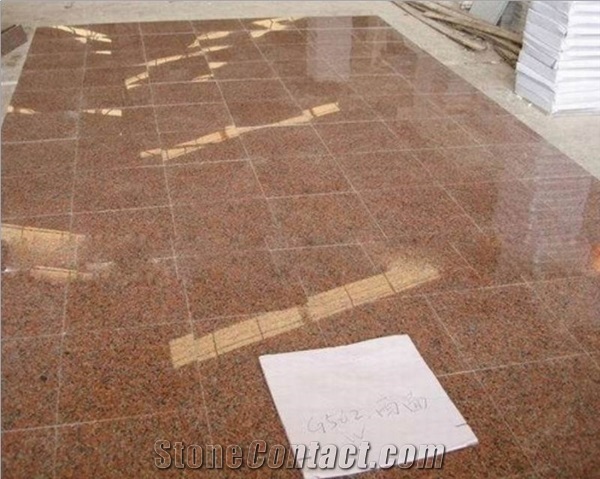 China Polished Maple Red Granite Tile Low Price In China Polished Maple Red Granite Tile