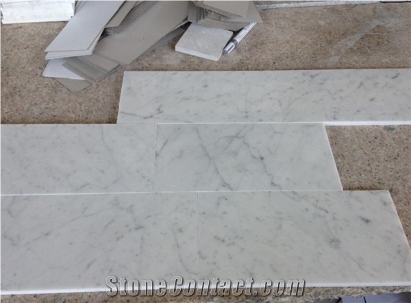 Italy Stone White Bianco Carrara White Marble Surface Polished Tiles & Slabs,White Marble Floor Covering Tiles/Marble Wall Covering Tiles