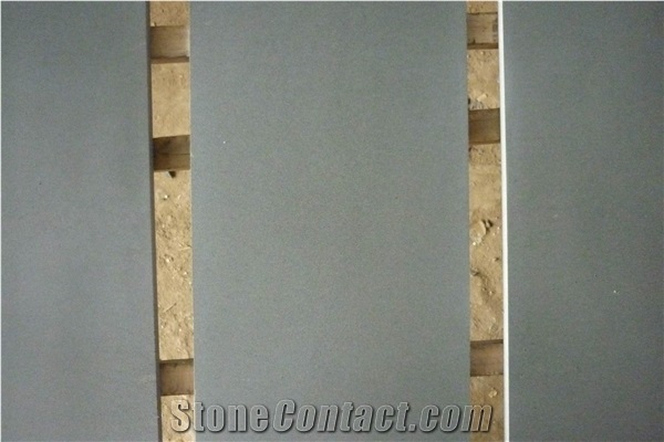 Natural Polished Hainan Black Tile Cat Paw Holes Basalt Tiles,Hainan Black Basalt Sawn 400 Grit Tiles, Sawn 400 Grit with Cats Paws Tiles