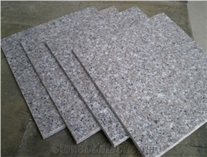 Polished G636 Pink Granite Tiles Red Slabs Tiles Natural Building Stone Flooring Wall Decoration Cladding
