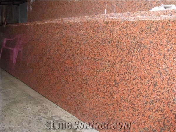 Polished Tianshan Red Granite Slab( Dark Red)/Tianshan Red Native Red Granite Thin Tiles,Cut to Size,Slabs/Cheap China Red Granite