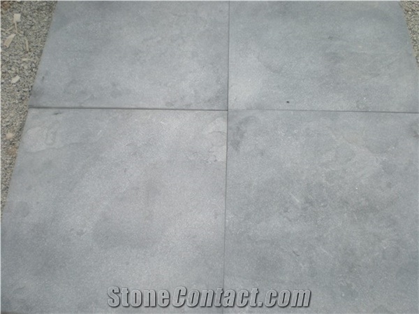 Shandong Blue Limestone Floor&Wall Covering Tiles, Blue Limestone Wall Cladding Tiles