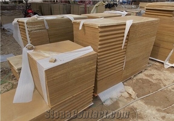 Yellow Mint,Amber Mint Multi Sand,Mint Multicolor Sandstone,China Shangdong Factory Sell Wooden Grain Veins Stone Tiles & Slabs for Swimming Pool