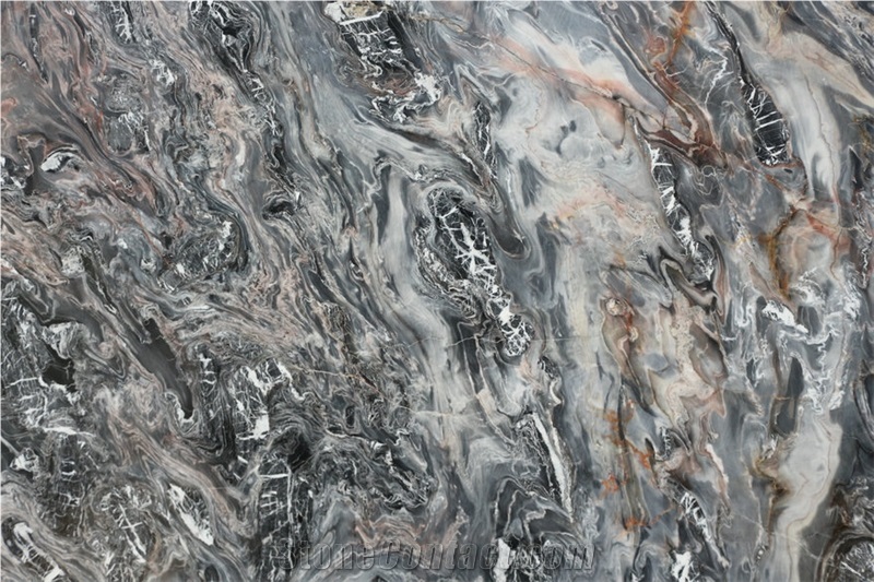 Louis Gray Agate Marble Slabs & Tiles, China Grey Marble