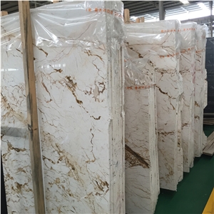 Turkish Cream Golden Marble Sofitel Sunny Gold Marble 2cm Thickness Slabs