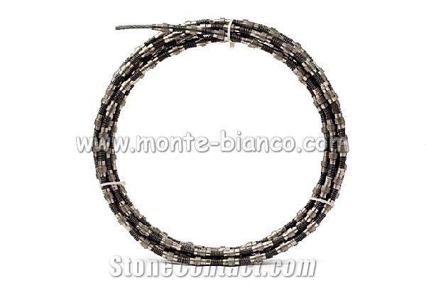Spring Coating Diamond Wire Saw for Marble Quarry