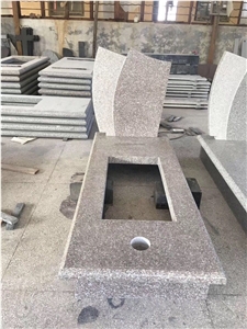 Multicolor Red Granite Polished Monument & Tombstone