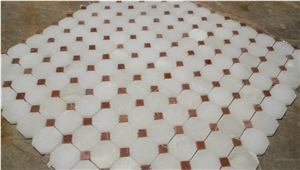 White Onyx Mosaic, Wall Mosaic, Flooring Mosaic, Mosaic Pattern