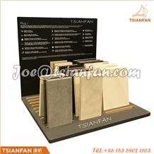 High Quality Custom Mdf Stone Display Stand
