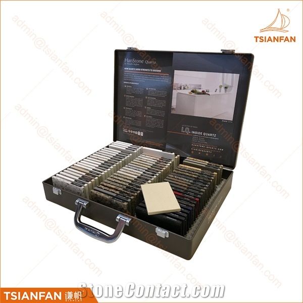 High Quality Stone Sample Suitcase