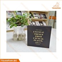 Hot Stamping Cover Single Quartz Stone Sample Cardboard Box