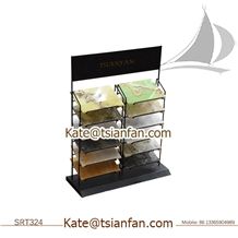 Srt324-Quartz Stone Countertop Display Shelf