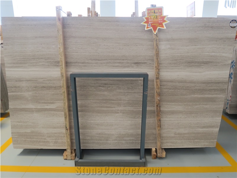 China White Wooden Marble Quarry Owner Guizhou White Wooden Marble Wenge White Wooden Marble Eramosa Sliver Marble Slabs Polished Honed for Wall Floor