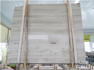 China Wooden Marble Quarry Owner Eramosa Marble Nublado Light Marble Vein Cut Polished Surface Slabs Tiles Cut to Size