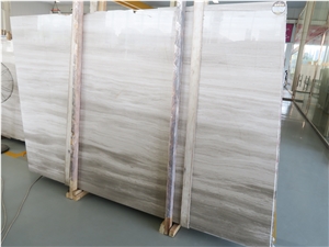 China Wooden Marble Quarry Owner White Wooden Marble Strada Mist Marble Wenge White Marble Eramosa Marble Slab Tiles with Polished Finish