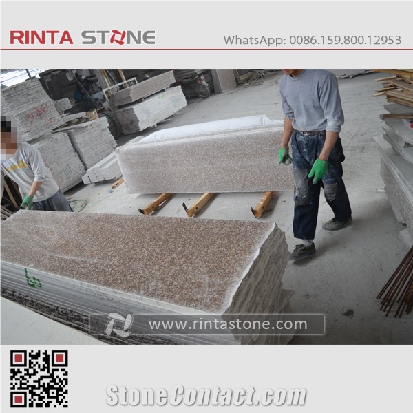 Cherry Pink G687 Peach Red Imperial Cheapest Brown Coffee Beige Taohua Hong Pearl Flower Lowest Price Tutian Slabs Tiles