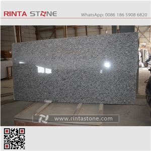 G418 Spray White G377 G4418 Granite Sea Wave Flower Langhua Silver Grey Hailang Hua Bai Stone Slabs Tiles Shandong