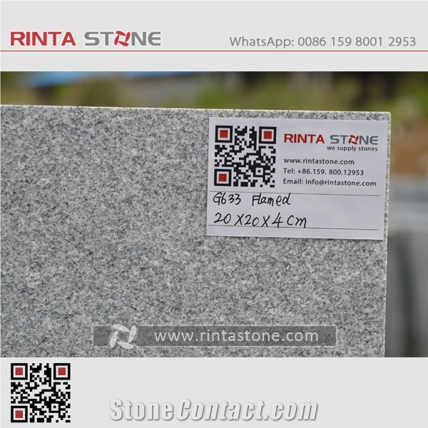 G633 Sesame Grey Granite Bianco Crystal White Slabs Tiles Cheaper Stone Padang Light Jinjiang Suizhou Flower