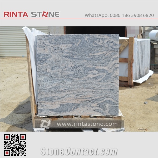 Juparana Granite Slabs Tile Thin Tiles Juprana Pink Juprana Grey Big Slab China Multicolour Wave Sand Granite G261 China Juprana Granite