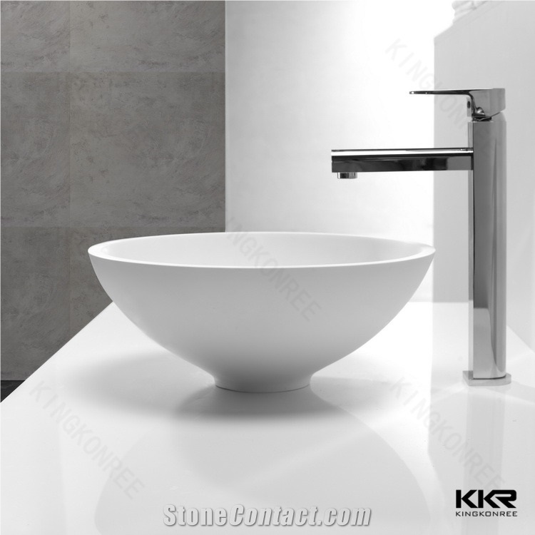 wholesale bowl shaped bathroom sink