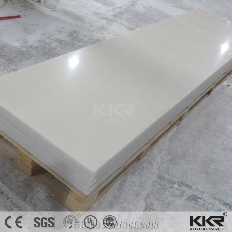 Top Quality White Corian Pure Acrylic Solid Surface Artificial