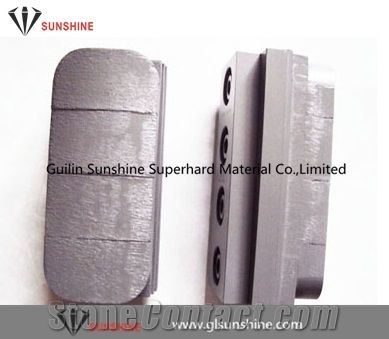 Diamond Abrasive Metal Bond Fickert 140mm 170mm for Granite Automatic Grinding Polishing Machine