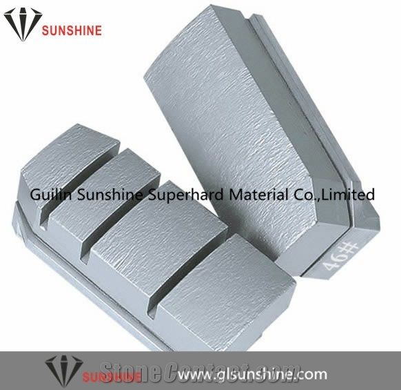 Diamond Metal Bond Fickert Aluminium Base for Granite Automatic Line Grinding Machine