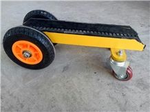 4 Wheel Slab Dolly, Tools for Moving Stone, Construction, Equipment, Machinery, Granite, Glass, Work Site