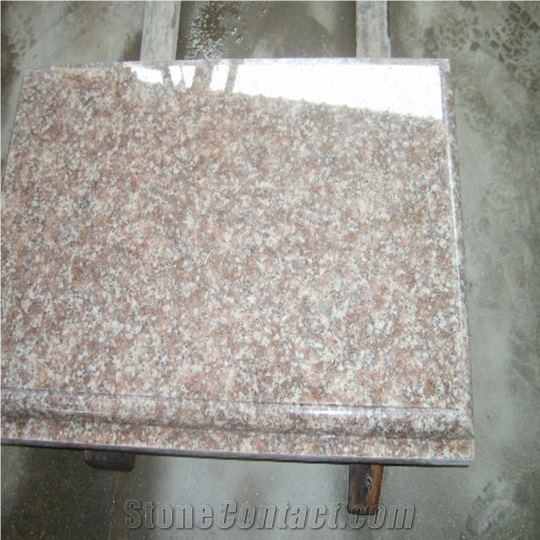 Chinese G687 Granite Peach Blossom with Cheap Price Usd18.82/M2 for Granite Wall Floor Covering and Tiles