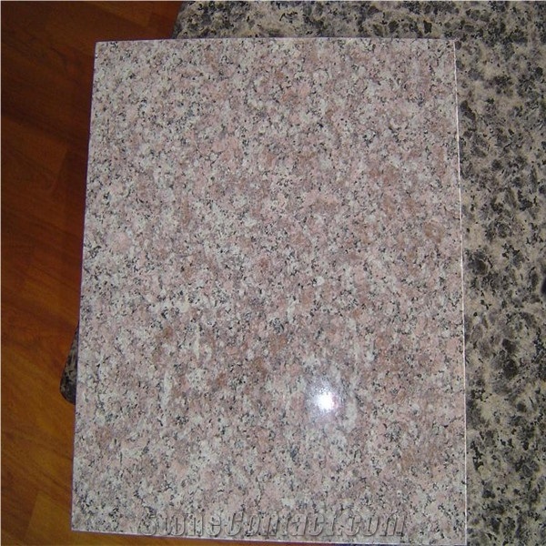 Chinese G687 Granite Peach Blossom with Cheap Price Usd18.82/M2 for Granite Wall Floor Covering and Tiles